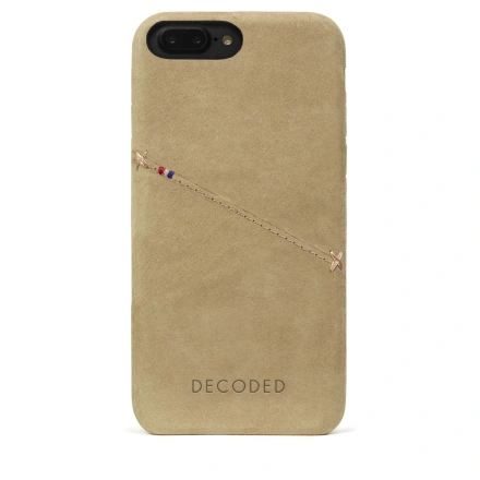 Чехол-накладка Decoded Leather Back Cover для iPhone 8/7 Plus Natural (D6IPO7PLBC3SA)